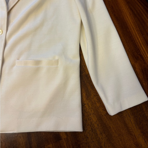 Alfred Dunner white blazer pockets size 14 - Picture 2 of 8